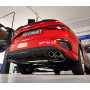 Silencieux arrière duplex sport + tube liaison FAP 100% inox FOX EXHAUST SYSTEMS 2x106x71mm type 25 pour AUDI S3 TYPE GY
