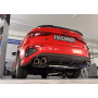 Silencieux arrière duplex sport + tube liaison FAP 100% inox FOX EXHAUST SYSTEMS 2x114mm type 25 pour AUDI S3 TYPE GY