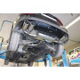 Silencieux arrière duplex sport 100% inox FOX EXHAUST SYSTEMS 2x115x85mm type 32 pour AUDI A3 SPORTBACK TYPE GY