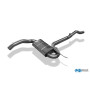 Silencieux avant sport 100% inox FOX EXHAUST SYSTEMS pour AUDI A4 TYPE B5