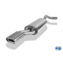 Silencieux arrière sport 100% inox FOX EXHAUST SYSTEMS 1x135x80mm type 53 pour AUDI A4 TYPE B5