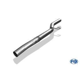 Tube de remplacement de silencieux avant sport 100% inox FOX EXHAUST SYSTEMS pour AUDI A4 QUATTRO TYPE B5