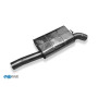 Silencieux avant sport 100% inox (Ø76mm) FOX EXHAUST SYSTEMS pour AUDI S4 QUATTRO TYPE B5