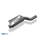 Silencieux avant sport 100% inox (Ø90mm) FOX EXHAUST SYSTEMS pour AUDI S4 QUATTRO TYPE B5