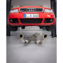 Downpipes avec catalyseurs sport 100% inox HJS FOX EXHAUST SYSTEMS pour AUDI S4 QUATTRO TYPE B5