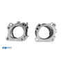 Downpipes avec catalyseurs sport 100% inox HJS FOX EXHAUST SYSTEMS pour AUDI S4 QUATTRO TYPE B5