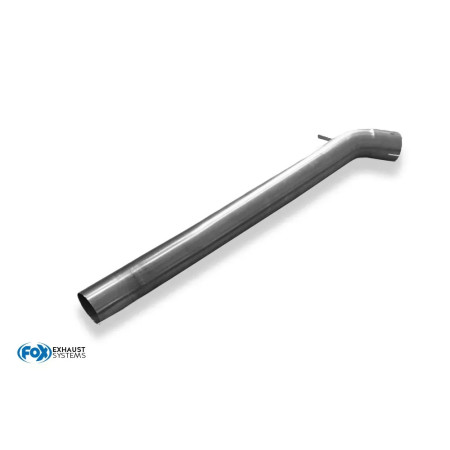 Tube de remplacement de silencieux avant 100% inox (Ø76mm) FOX EXHAUST SYSTEMS pour AUDI RS4 QUATTRO TYPE B5