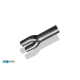 Tube de connexion catalyseur 100% inox (Ø90mm) FOX EXHAUST SYSTEMS pour AUDI RS4 QUATTRO TYPE B5
