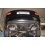 Silencieux arrière duplex sport 100% inox FOX EXHAUST SYSTEMS 1x90mm type 17 pour AUDI A4 TYPE B7 (2.0L/2.4L/3.0L)
