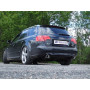 Silencieux arrière duplex sport 100% inox FOX EXHAUST SYSTEMS 1x90mm type 17 pour AUDI A4 QUATTRO TYPE B7