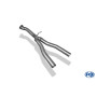 Tube de connexion 100% inox FOX EXHAUST SYSTEMS pour AUDI A4 QUATTRO TYPE B7 (3,0L TDI)