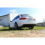 Silencieux arrière duplex sport 100% inox FOX EXHAUST SYSTEMS 1x100mm type 16 pour AUDI A4 TYPE B8 (S-Line)