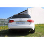 Silencieux arrière duplex sport 100% inox FOX EXHAUST SYSTEMS 1x100mm type 16 pour AUDI A4 TYPE B8 (S-Line)