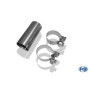 Tube de remplacement de silencieux intermédiaire 100% inox FOX EXHAUST SYSTEMS pour AUDI A4 TYPE B8 (2,0L TFSI)