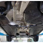 Tube de remplacement de silencieux intermédiaire 100% inox FOX EXHAUST SYSTEMS pour AUDI A4 TYPE B8 (2,0L TFSI)