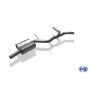 Silencieux intermédiaire sport 100% inox FOX EXHAUST SYSTEMS pour AUDI A4 QUATTRO TYPE B8