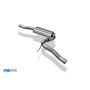 Silencieux intermédiaire sport 100% inox FOX EXHAUST SYSTEMS pour AUDI A4 TYPE B9