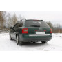 Silencieux arrière sport 100% inox FOX EXHAUST SYSTEMS 2x76mm type 13 pour AUDI A6 TYPE 4B (sans découpe)