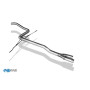 Tube de remplacement de silencieux avant 100% inox FOX EXHAUST SYSTEMS pour AUDI A6 TYPE 4B