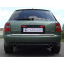 Silencieux arrière duplex sport 100% inox FOX EXHAUST SYSTEMS 1x100mm type 16 pour AUDI S6 QUATTRO TYPE 4B