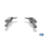 Silencieux arrière duplex sport 100% inox FOX EXHAUST SYSTEMS 1x90mm type 17 pour AUDI A6 TYPE 4F