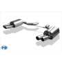 Silencieux arrière duplex sport 100% inox FOX EXHAUST SYSTEMS 2x80mm type 16 pour AUDI RS6 QUATTRO TYPE 4F