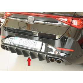 Diffuseur de pare-chocs arrière "noir" Rieger Tuning CUPRA LEON ST/Sportstourer TYPE KL (avec attelage) Diffuseur de pare-chocs arrière "noir" Rieger Tuning CUPRA LEON ST/Sportstourer TYPE KL (avec attelage)