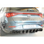 Diffuseur de pare-chocs arrière "noir brillant" Rieger Tuning SEAT LEON ST/Sportstourer TYPE KL (sans attelage)