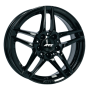 Jante ATS Mizar 7.5x17 ET40 5x112 Ø66.6mm noir brillant