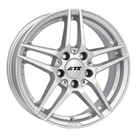 Jante ATS Mizar 8x18 ET43 5x112 Ø66.5mm argent