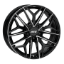 Jante ATS Passion 8.5x20 ET27 5x110 Ø65.1mm noir poli