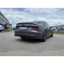 Silencieux arrière duplex sport 100% inox FOX EXHAUST SYSTEMS 2x100x77mm type 38 pour AUDI S8 TYPE 4H