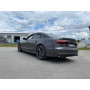 Silencieux arrière duplex sport 100% inox FOX EXHAUST SYSTEMS 2x100x77mm type 38 pour AUDI S8 TYPE 4H
