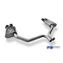 Silencieux arrière duplex sport 100% inox FOX EXHAUST SYSTEMS 2x100x77mm type 38 (émaillé noir) pour AUDI S8 TYPE 4H