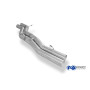 Tube de remplacement de silencieux avant sport 100% inox FOX EXHAUST SYSTEMS pour AUDI S8 TYPE 4H