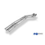 Tube de remplacement de silencieux avant sport 100% inox FOX EXHAUST SYSTEMS pour AUDI S8 TYPE 4H