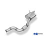 Silencieux avant sport 100% inox FOX EXHAUST SYSTEMS pour AUDI Q2