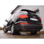 Silencieux arrière duplex sport 100% inox FOX EXHAUST SYSTEMS 1x129x106mm type 32 pour AUDI Q7