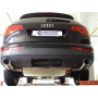Silencieux arrière duplex sport 100% inox FOX EXHAUST SYSTEMS 1x129x106mm type 32 pour AUDI Q7