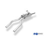 Silencieux avant sport 100% inox FOX EXHAUST SYSTEMS pour AUDI Q7