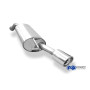 Silencieux arrière sport 100% inox 1x100mm type 17 FOX EXHAUST SYSTEMS pour AUDI TT type 8N