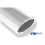 Silencieux arrière duplex sport 100% inox 1x100mm type 16 FOX EXHAUST SYSTEMS pour AUDI TT QUATTRO type 8N