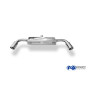 Silencieux arrière duplex sport 100% inox 1x100mm type 17 FOX EXHAUST SYSTEMS pour AUDI TT type 8J S-LINE