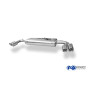 Silencieux arrière duplex sport 100% inox 2x80mm type 17 FOX EXHAUST SYSTEMS pour AUDI TT type 8J