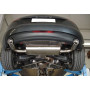 Silencieux arrière duplex sport 100% inox 1x90mm type 17 FOX EXHAUST SYSTEMS pour AUDI TT 3.2L type 8J