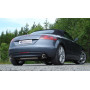 Silencieux arrière duplex sport 100% inox 1x90mm type 17 FOX EXHAUST SYSTEMS pour AUDI TT 3.2L type 8J