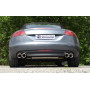 Silencieux arrière duplex sport 100% inox 2x100mm type 17 FOX EXHAUST SYSTEMS pour AUDI TT 3.2L type 8J