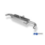 Silencieux arrière duplex sport 100% inox (avec clapet) FOX EXHAUST SYSTEMS pour AUDI TT RS type 8J