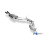 Silencieux avant sport 100% inox FOX EXHAUST SYSTEMS pour AUDI TT RS type 8J