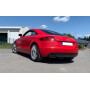 Silencieux arrière sport 100% inox 2x90mm type 17 FOX EXHAUST SYSTEMS pour AUDI TT type 8J